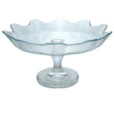 PASABAHCE PATISSERIE PLATTER FOOTED 32CM