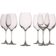 MAXWELL & WILLIAMS MANSION 6PC RED WINE GLASSES 360ML