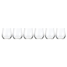 MAXWELL & WILLIAMS COSMO 6PC STEMLESS RED WINE GLASSES 455ML