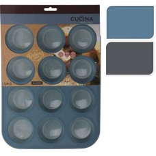 EH S 12  CUP MUFFIN PAN 33X25X3CM