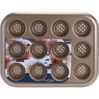 EH G 12 CUP MUFFIN PAN 30X29X3CM