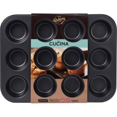 EH B 12 CUP MUFFIN PAN 35X26X3CM