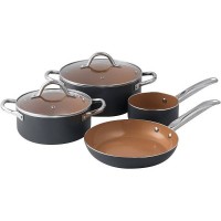 RUSSELL HOBBS COPPER 6PC COOK SET