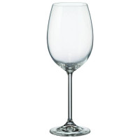 BOHEMIA 2PC WHITE WINE GLASSES 450ML