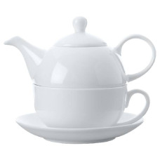 MAXWELL & WILLIAMS WHITE BASICS TEA FOR 1 425ML