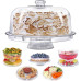 HOME etc. MULTI FUNCTIONAL 3 IN 1 CAKE DOME 30X17CM