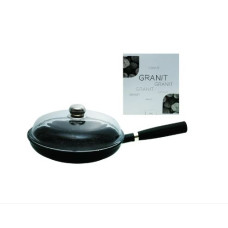 GRANIT FRYPAN WITH LID 28CM