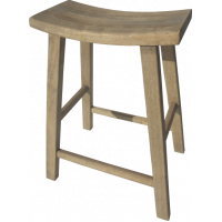 COUNTER CHAIR MONOCOAT - ASH GREY
