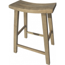 COUNTER CHAIR MONOCOAT - ASH GREY