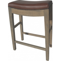 COUNTER CHAIR MONOCOAT - ASH GREY 