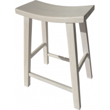 COUNTER CHAIR MONOCOAT - WHITE